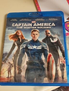 Marvel Captain America: The Winter Soldier Blu-ray - Blue Case